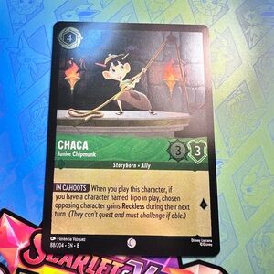 chaca - cold foil 88/204 [emperors new groove] - common — lorcana reign of jafar